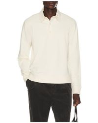 Vince - Travel Polo En Color Crema Talla (También En M, S, Xl/1X, Xxl/2X) - Lyst