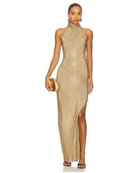 SAU LEE - Santana Crystal Dress - Lyst