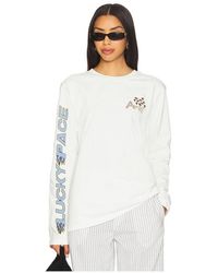 ALÉMAIS - Lucky Pace Long Sleeve Logo Tee - Lyst