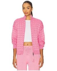 Frankie's Bikinis - Jersey Bea Cable Knit En Color Rosado Talla (También En S, Xs, Xxs) - Lyst