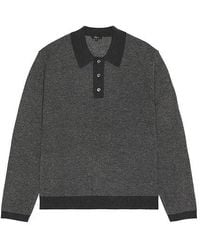 Rails - Anders Long Sleeve Polo - Lyst