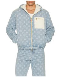CASABLANCA - Chaqueta Reversible En Color Azul Talla (También En M, S, Xl/1X) - Lyst