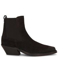 AllSaints - Carter Suede Chelsea Boot - Lyst
