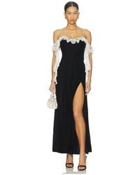 For Love & Lemons - La Vie En Bow Maxi Dress - Lyst