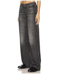 Rag & Bone - Pantalón De Chándal Ancho En Color Charcoal, Talla En - Lyst