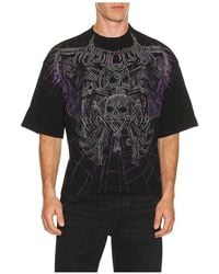 Affliction - Darkness Falls Short Sleeve Tee - Lyst