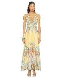 CAMILLA - Tiered Dress With Hardware - Lyst