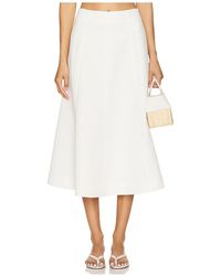 Veronica Beard - Falda Fellini En Color Blanco Talla En - Lyst