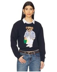 Polo Ralph Lauren - Polo Bear Cotton Jumper - Lyst