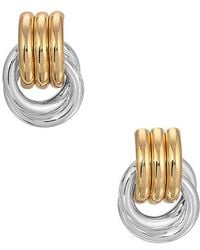 Heaven Mayhem - Mini Knot Mixed Earring - Lyst