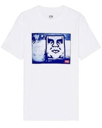 Obey - New York Photo Tee - Lyst