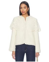 Sea - Wright Knit Cape Jacket - Lyst