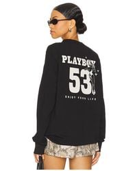 Playboy - 53 Long Sleeve Tee - Lyst