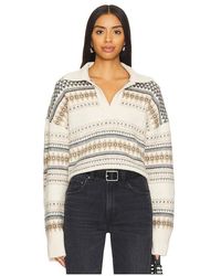 Tularosa - Maliah Fairisle Sweater - Lyst