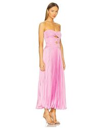 maternity tea party dress Emery Spiced Coral Velvet Party Dress- DM Exclusive