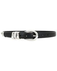 Madewell - Triple Metal Keeper Belt - Lyst
