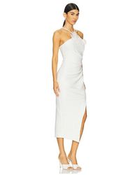 knee length dresses for ladies Octavia Mini Bow Dress In White – Elliatt main image 0