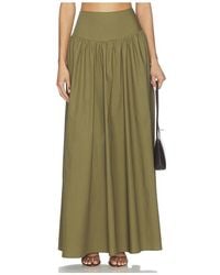 Susana Monaco - X Revolve Poplin Drop Waist Skirt - Lyst