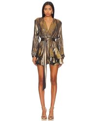 Bronx and Banco - Bedouin Metallic Mini Dress - Lyst
