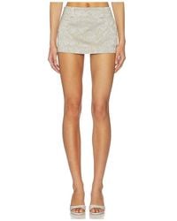 Milkwhite - Mini Skort - Lyst