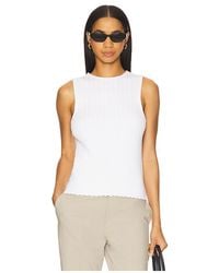 RUE SOPHIE - Top Jersey Brit En Color Blanco Talla (También En M, S, Xl, Xs) - Lyst