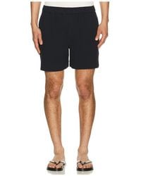 FRAME - Open Weave Shorts - Lyst