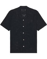 AllSaints - Cerrito Short Sleeve Shirt - Lyst