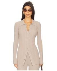 Remain - Rib Knit Cardigan - Lyst