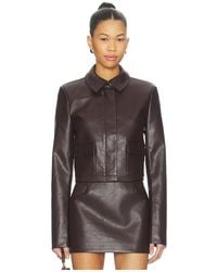 ALL THE WAYS - Bleeker Faux Leather Jacket - Lyst