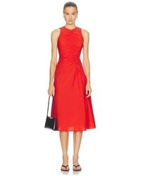 Theory - Ruched Tank Dress - Lyst