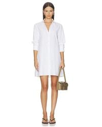 PERFECTWHITETEE - Felicia Cotton Poplin Button Down Dress - Lyst