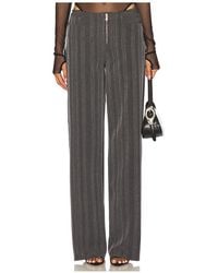 SAMI MIRO VINTAGE - Hose Mit Offenkantiger Taillenpartie - Lyst