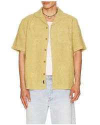 Faherty - Short Sleeve Embroidered Shirt - Lyst