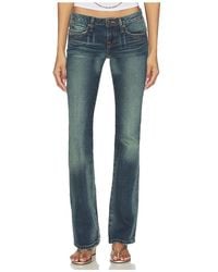 Miaou - Low Rise Flare Jeans - Lyst