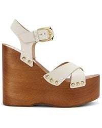 Stuart Weitzman - Kate Clog Sandal - Lyst