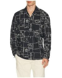 Scotch & Soda - Allover Embroidered Shirt - Lyst