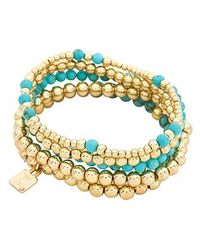 DANNIJO - Brazalete Kokab En Color Oro Metálico Talla - Lyst