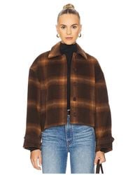 Jonathan Simkhai - Jacke Mit Karomuster Colby - Lyst