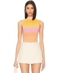 Lovers + Friends - Giada Sheer Top - Lyst