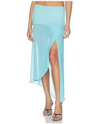 BY.DYLN - Marilyn Sheer Skirt - Lyst