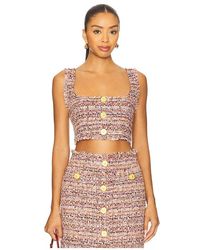 L'Agence - 'Agence Maylin Bralette Top - Lyst