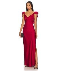 MORE TO COME - Becky Ruffle Maxi Dress - Lyst