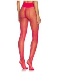 Wolford - Individual 10 Back Seam Tights - Lyst