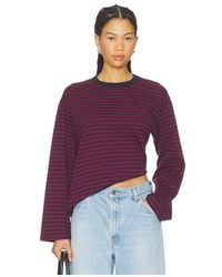 Pistola - Reena Long Sleeve Oversized Tee - Lyst
