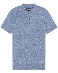 Barbour - Buston Knit Polo - Lyst