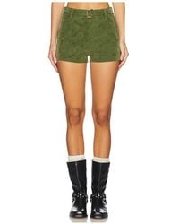 Free People - X Revolve Jada Suede Micro Short - Lyst