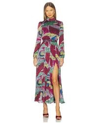 Saloni - Jacqui マキシドレス - Lyst