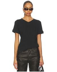 EB DENIM - Henry V Neck Tee - Lyst