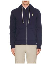 Polo Ralph Lauren - Fleece Full Zip Hoodie - Lyst