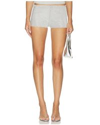 GUIZIO - Relaxed Metallic Short - Lyst